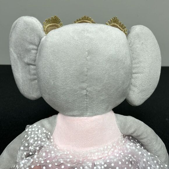 Levtex Baby Elise Plush Princess Mouse‎ Toy in Grey/Pink - Picture 7 of 8